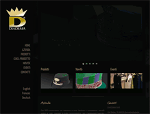 Tablet Screenshot of diadema.com